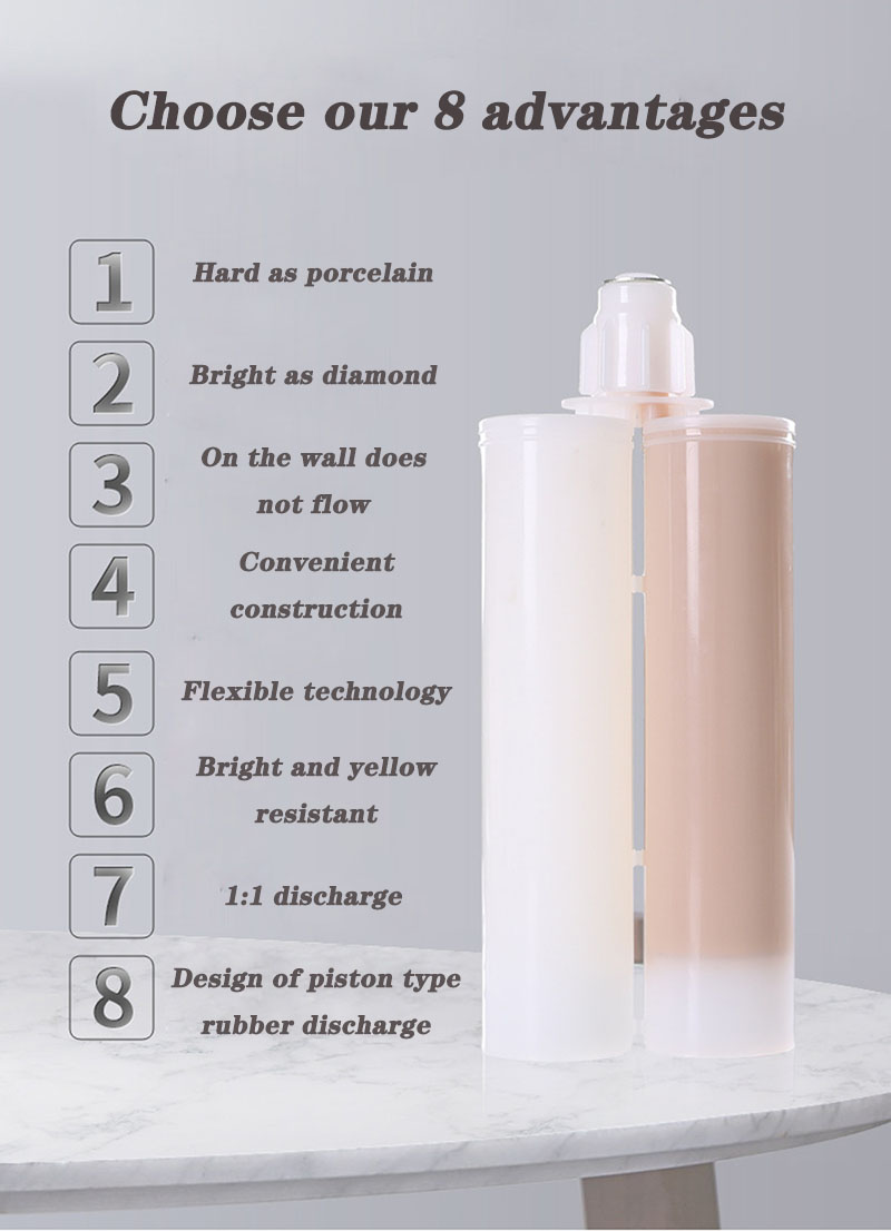 OEM customization High Glossed Colored Non Shrink Grout Epoxy Ceramic Tile Grout for Tile Caulk Filling