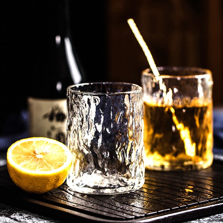 Hand-Blown Technics Borosilicate Glass Food Grade Glass Whisky Cup