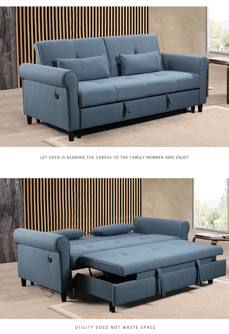 1 Seats pull out bed furniture relax living room sofa hotel chair chaise lounge chair sofa