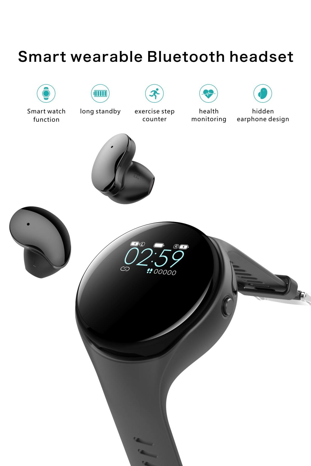 Smartwatch Earbuds
