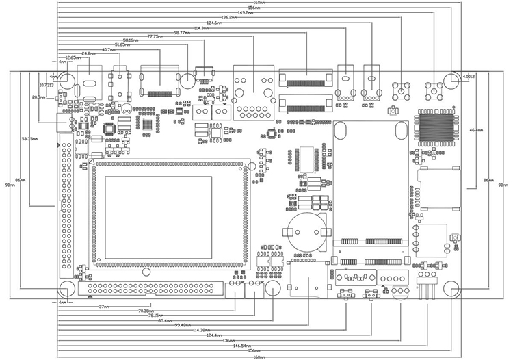 Rongpin freescale iMX6Q Cortex-A9 Quad core Android ubuntu Linux QT open source board evaluation board RP6Q