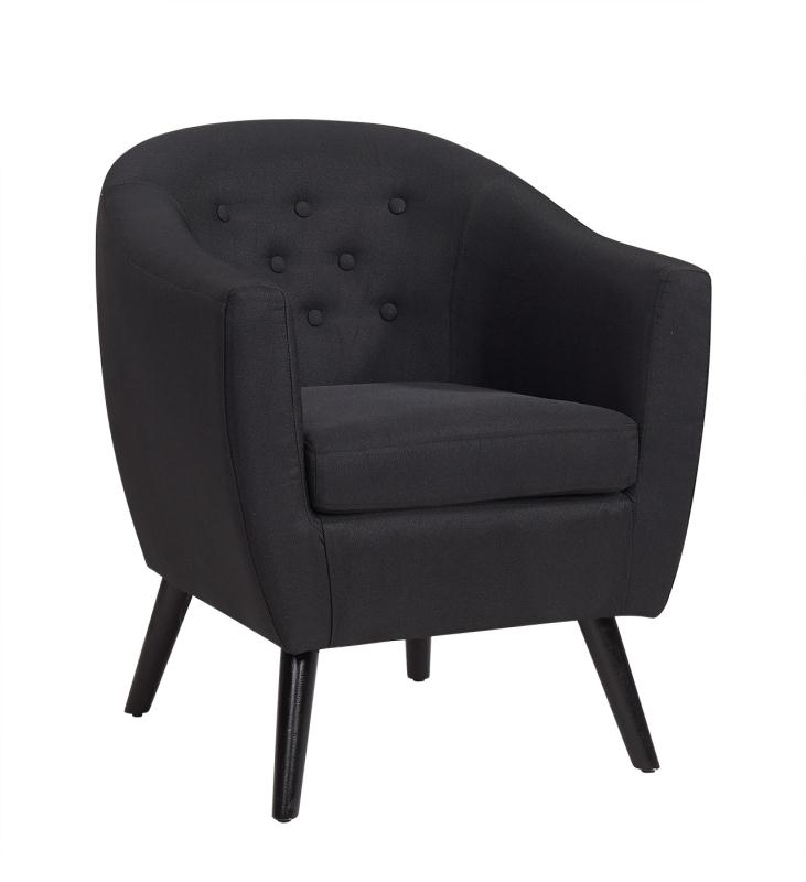 Hot sale sofa set Wooden frame coffee shop chair Fabric single living room sofa chair