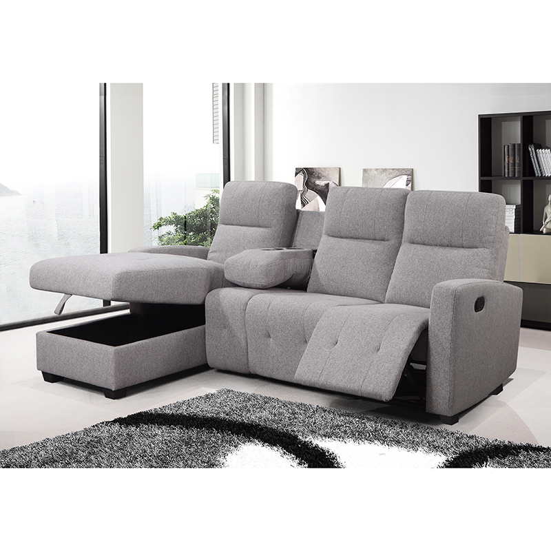 Modern living room sofa Furniture 3 seat  Multi function Folding fabric sofa for home