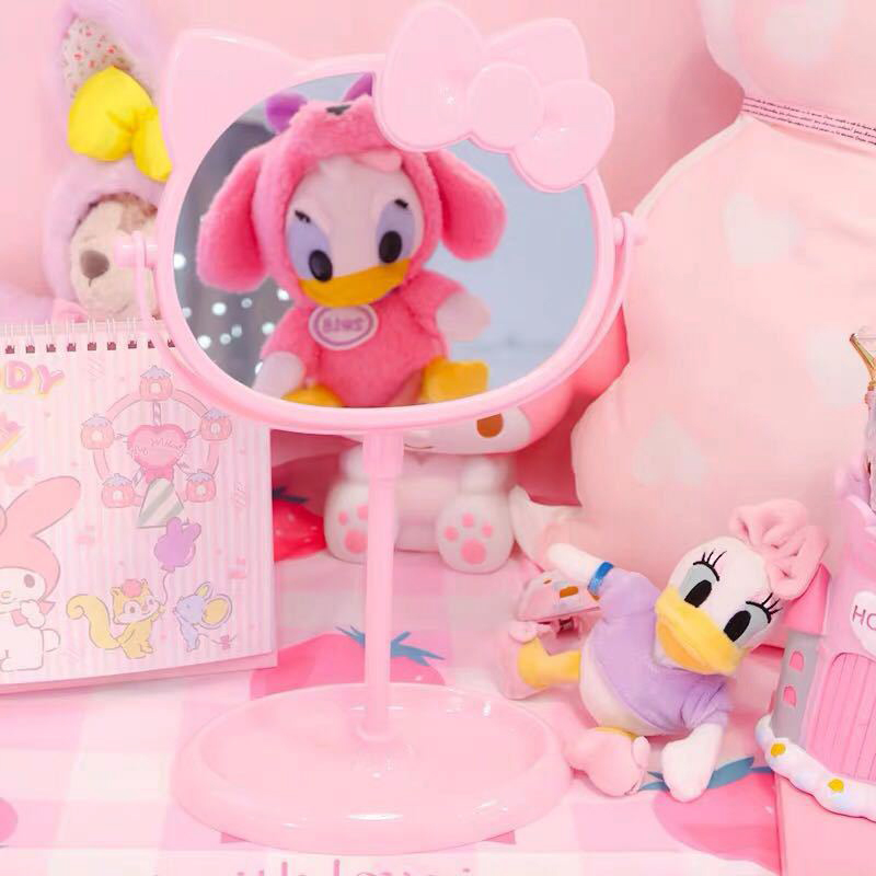 Vanity Mirror Round Double-sided Makeup Table Top Mirror