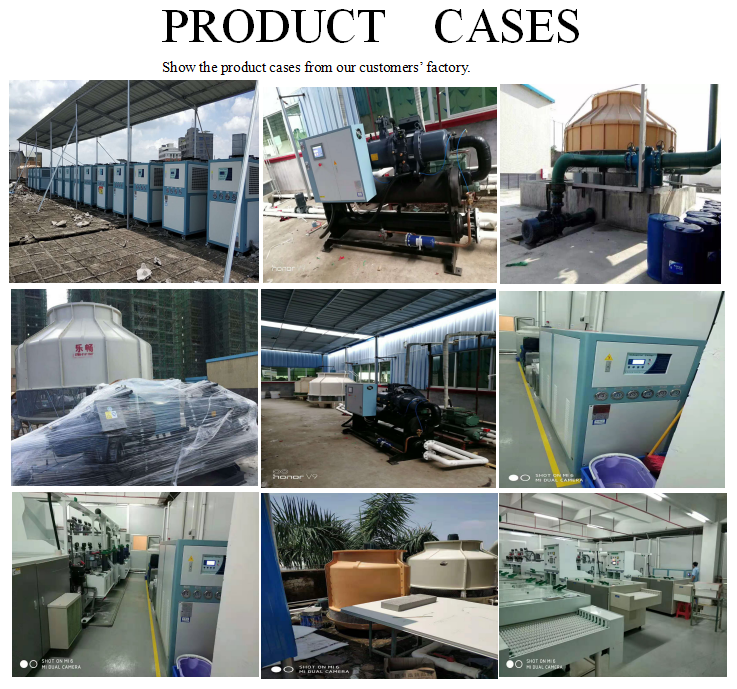 Wholesale price CE standard plastic industry small air cooled industrial water chiller