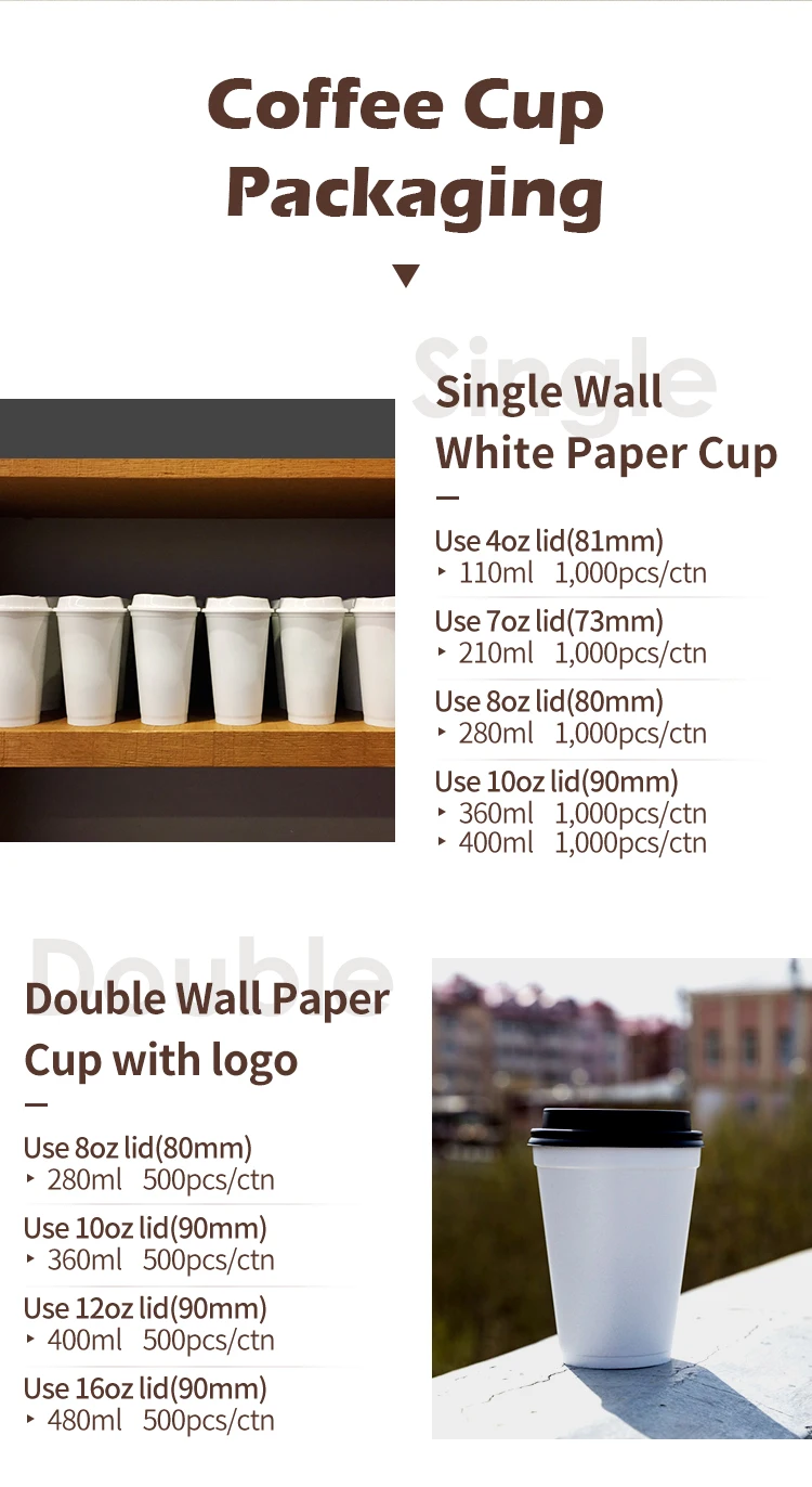 paper coffee cup with lid