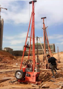 Test XY-200 SPT en génie civil, échantillonnage du noyau des puits d'eau