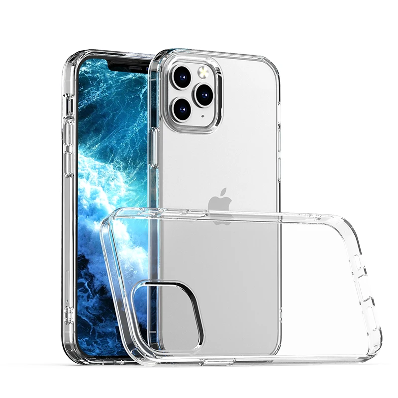 New Product Design TPU Case For iPhone 6.1 And 6.7 inches TPU Transparent Droproof Phone Case For iPhone 12 Series
