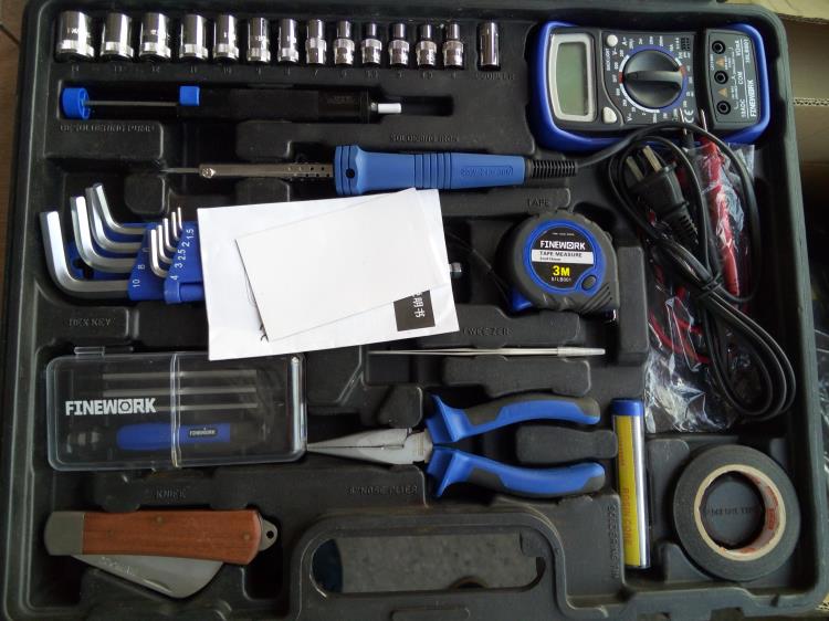 02LB108 53 Pcs Telecom Hand Tool Kit Set Supplier Brands