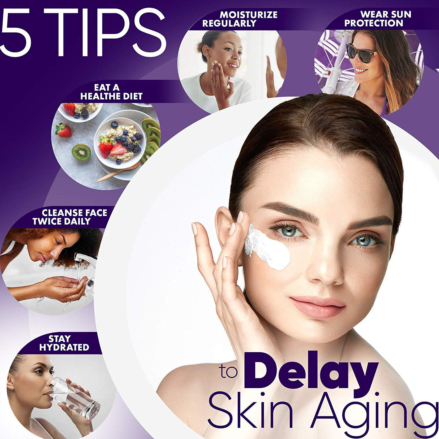 High Quality Natural Organic Face Skin Anti Aging Moisturizing Cream