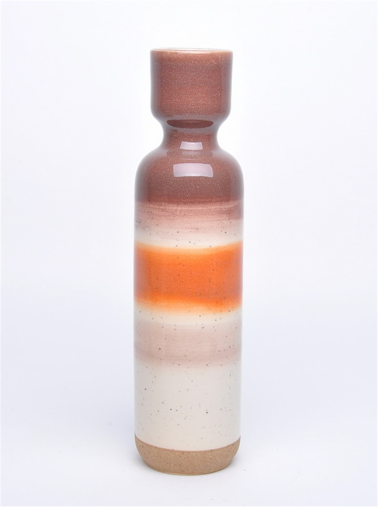 Indoor table exquisite tea light candle holders custom  ceramic candle stand japanese candlestick holder