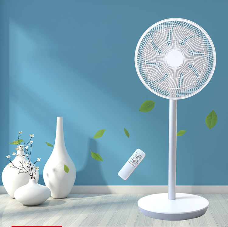 12 Inch 16 Inch 12v 15000mA Battery Rechargeable Stand Fan DC Brushless Motor Portable Rechargeable Fan
