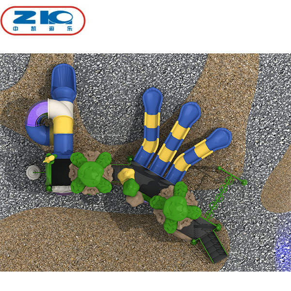 Children Wonderful Castle Plastic cheap Outdoor Playground for kids