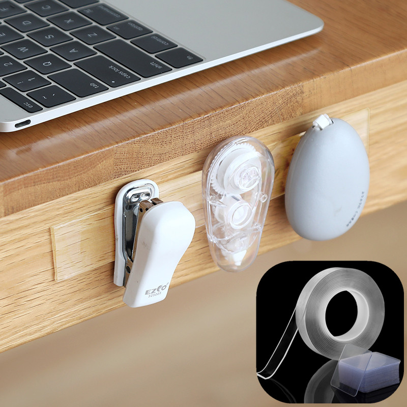 Washable Reusable Nano Adhesive Tape with Removable Adhesive