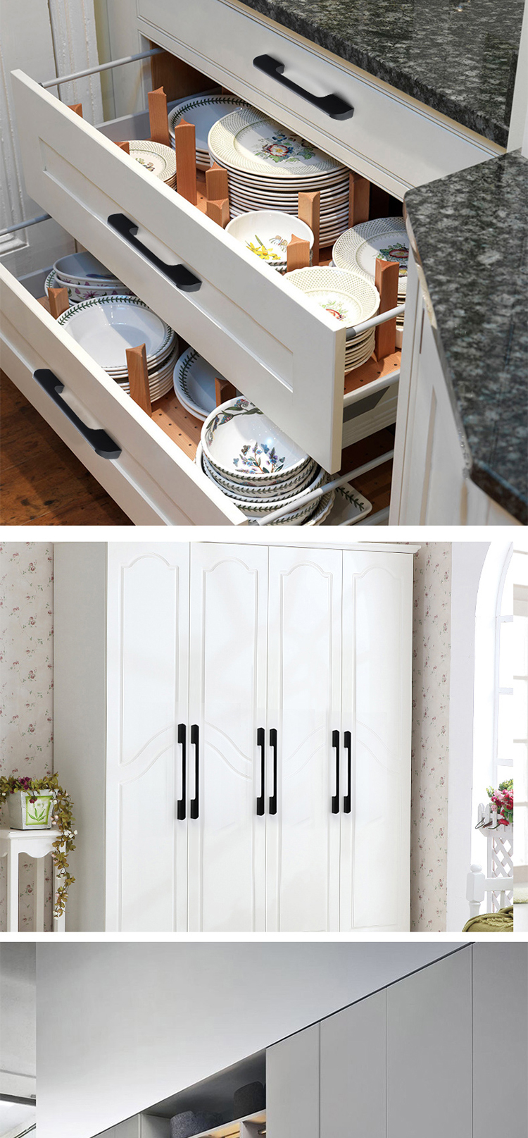 Kitchen cabinet Custom Customized Handle, C Shape Long Profile Bedroom Wardrobe Aluminum Alloy Handle//