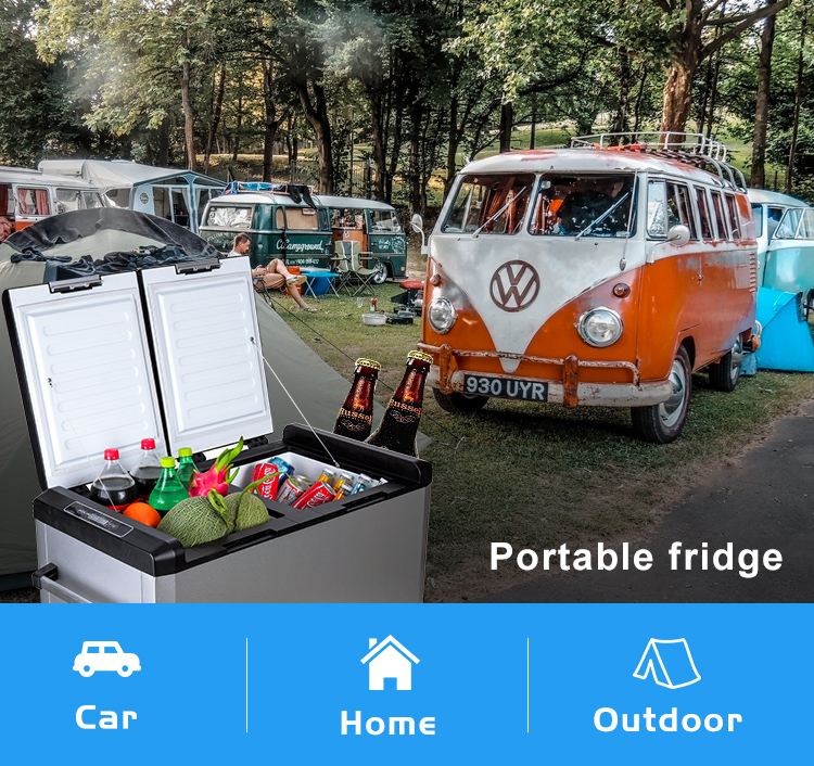 a mini cold drink double door compact refrigerator,solar home appliances cooling compressor table top led light deep freezer
