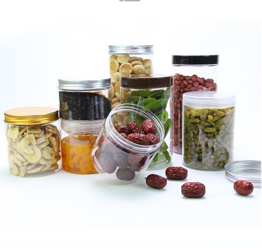 Eco-friendly Food Container Storage Glass Jar Clear Glass Jar With Cover Portable For Travel Camping