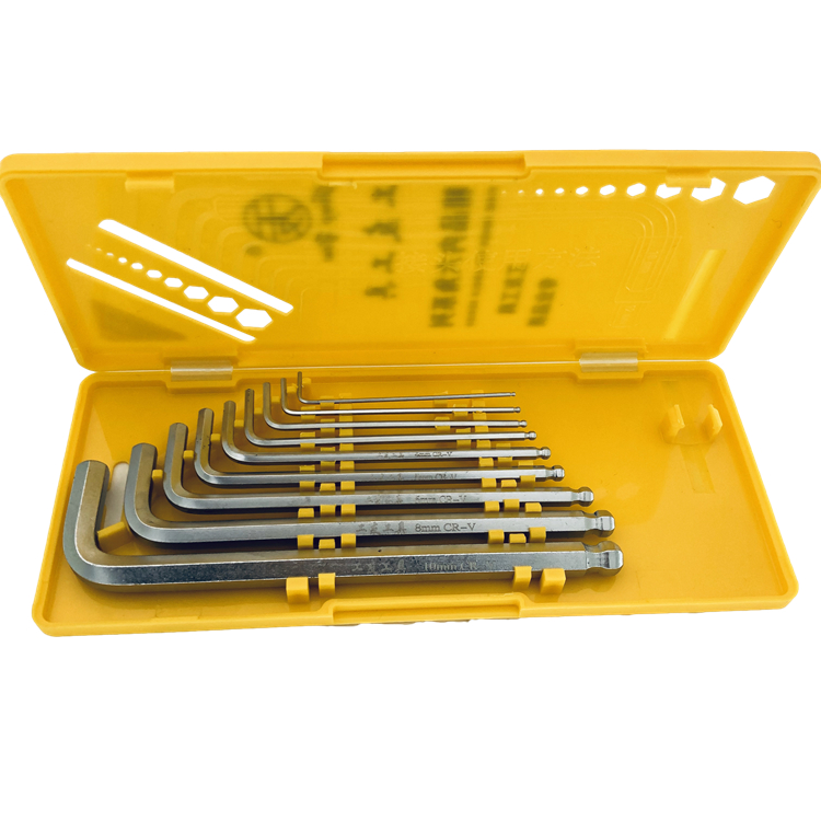 Long Size 45# Carbon Steel Universal Hex Wrench