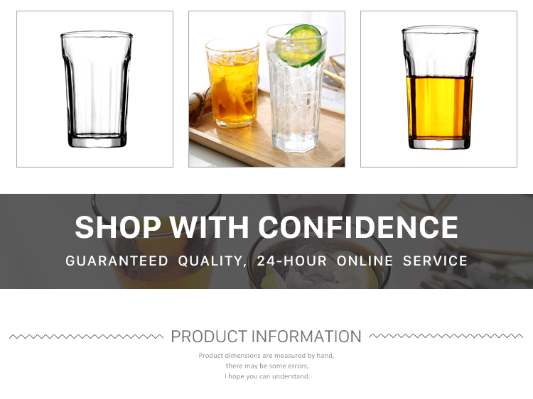 High quality Manufacturers takeaway juice highball engraved reusable coffee cup recycled cheap tall glass cups