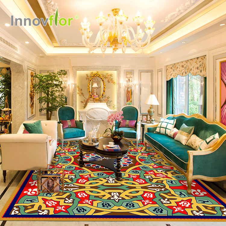 teppiche丝绸手工簇绒karpet bulu tapis de salon设计客 地毯