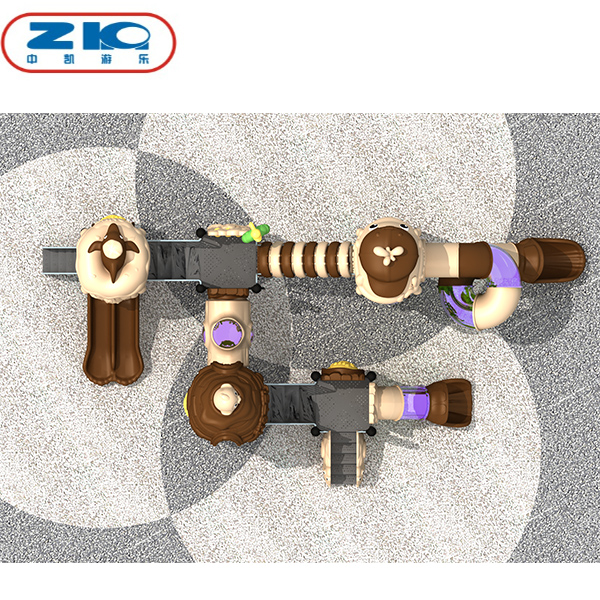 China good quality outdoor play gym commercial kids slide outdoor playground for sell