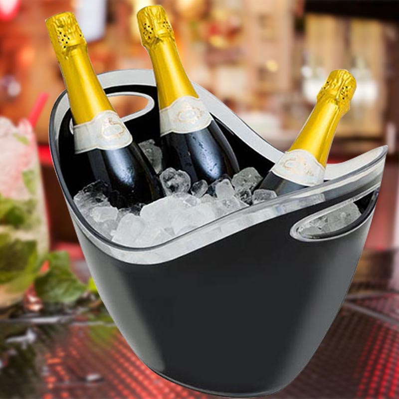 Customized  wing shape plastic ice bucket ice container