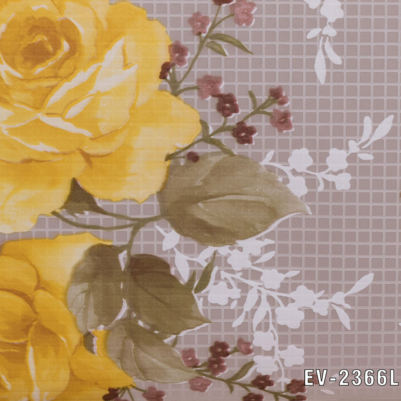 Restaurant Floral Embroidered PEVA Luxury Tablecloth for Wedding Events