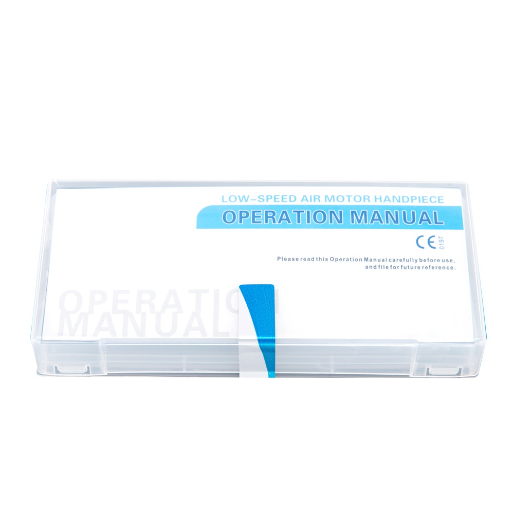 Dental Contra Angle Handpiece Bent Hand Low Speed Air Motor Handpiece