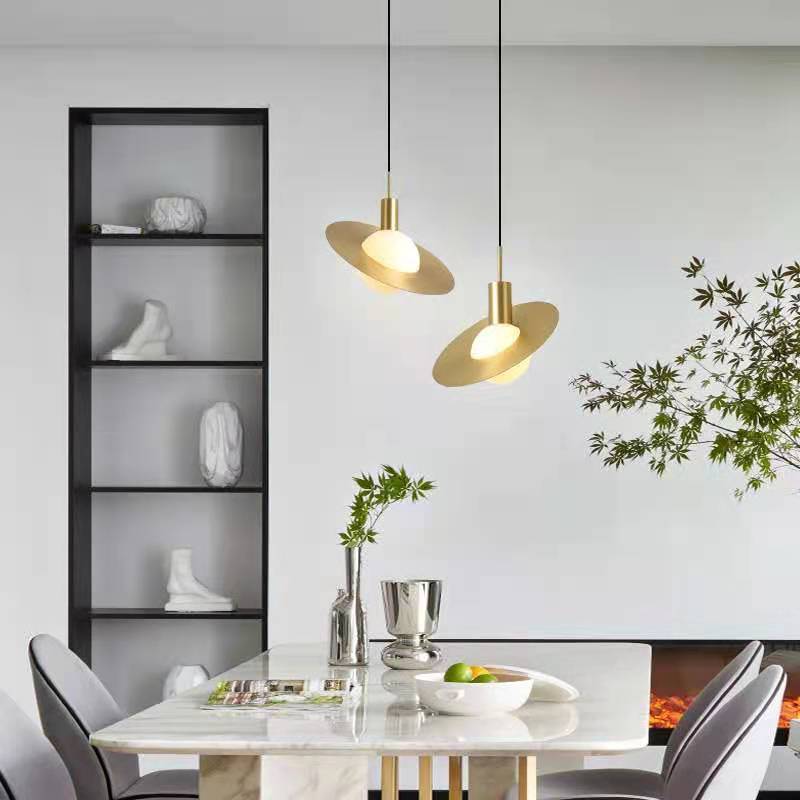 Creative Retro Ceiling Chandelier Lamp for Home Bar Vintage Glass Pendant Light