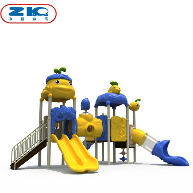 2022 Good Quality Kids Outdoor Playground With Preschool Slide Manufactured In China Factory