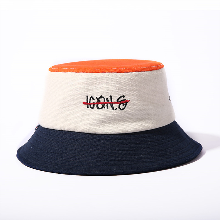 custom small order top quality embroidery logo bucket hat 2022