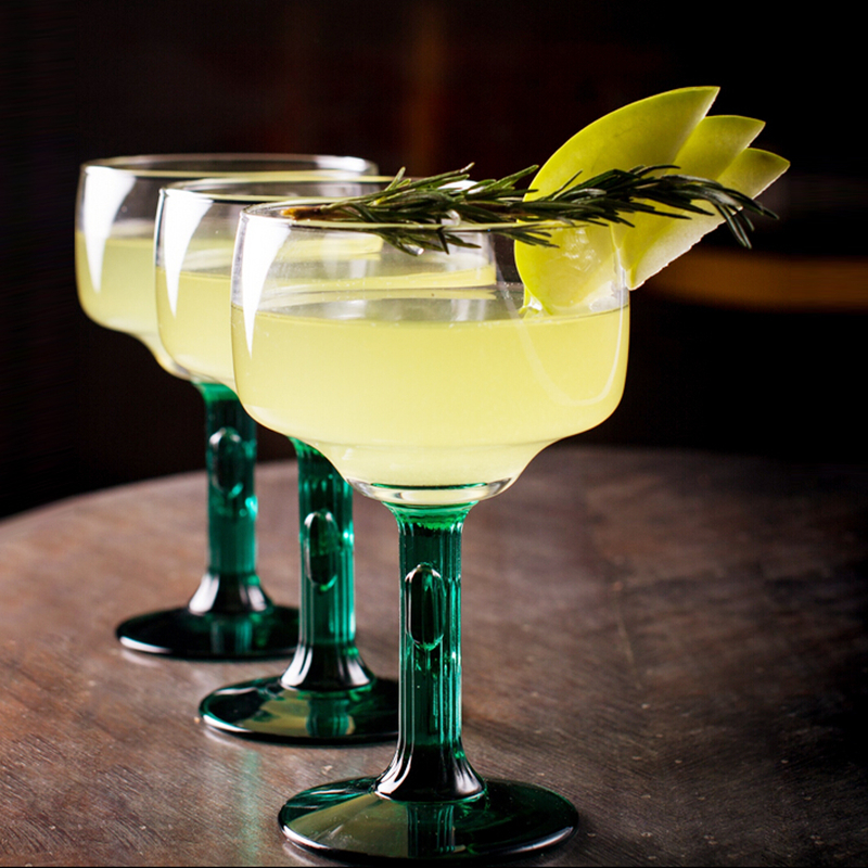 Customize Logo Borosilicate Cactus Shape Glass Cocktail Drinking Cup