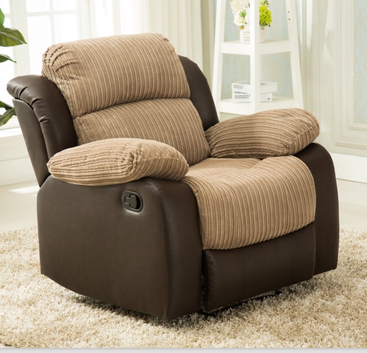 Simple Design Multifunctional Fabric One Seat High Quality Lazy Boy Recliner Sofa Parts Single Seat Recliner Sofa