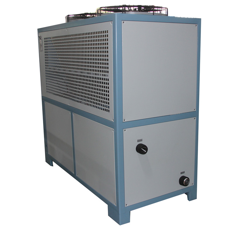 Air cooled chiller use for injection machine