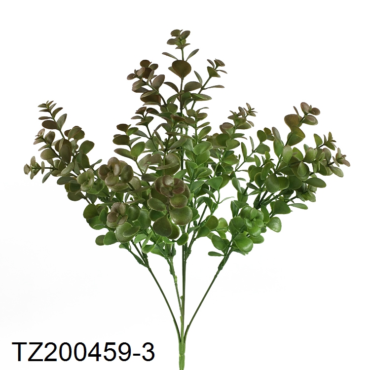 Artificial Tropical plant eucalyptus Fan Palm Leaf leaves flower branch bouquet for wedding home hotel decoration