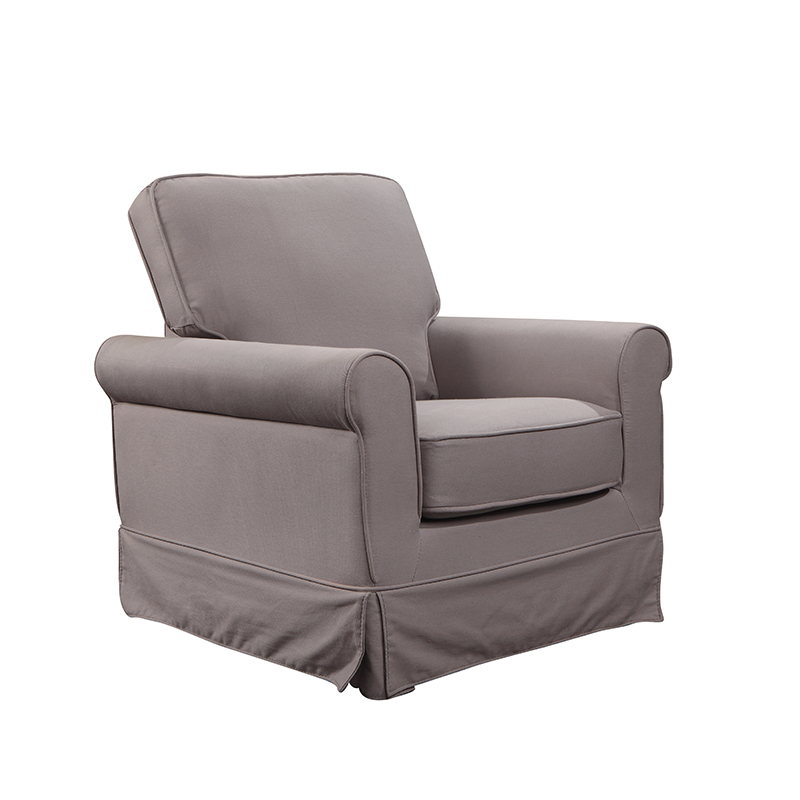Wholesale High quality Custom single living room sofa chair Restaurant recliner fabric sofa set