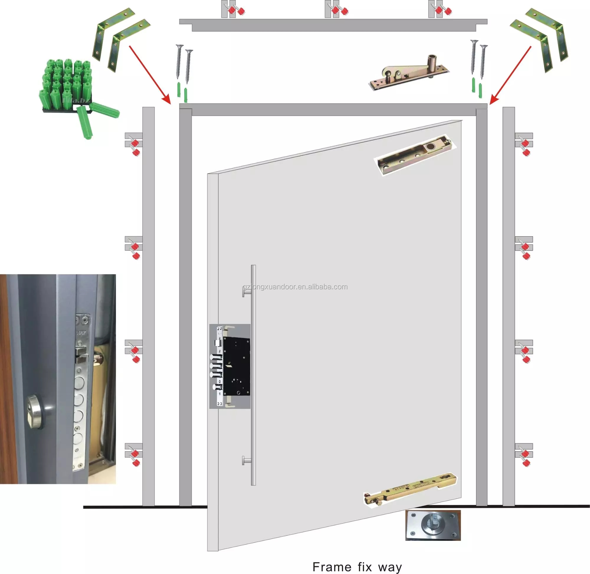 Pretty home wood door, Exterior Front Main Entry Solid Core Design Modern Pivot Wooden Doors