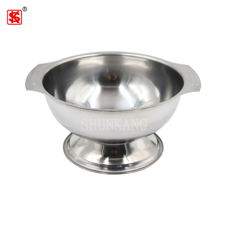 Traditional hot pot Chinese hot pot stainless Steel hot pot with lid