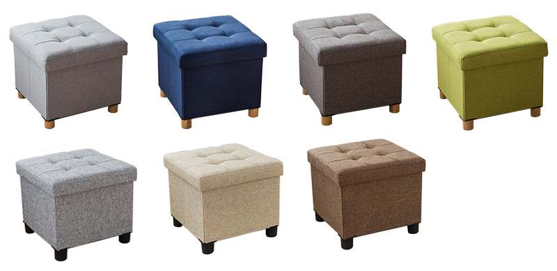 new folding pouf ottoman 4  legs ottoman with legs foldable storage ottoman with 4 legs