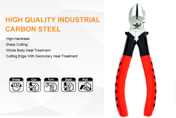 Manufacture Wholesales 45 carbon steel fine polishing cutting pliers