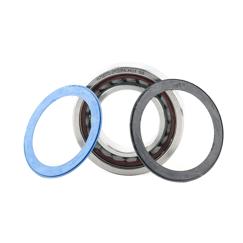 Universal combination High speed steel balls si3n4 ceramic balls p4 grade angular contact ball bearing H7007C-2RS 7007