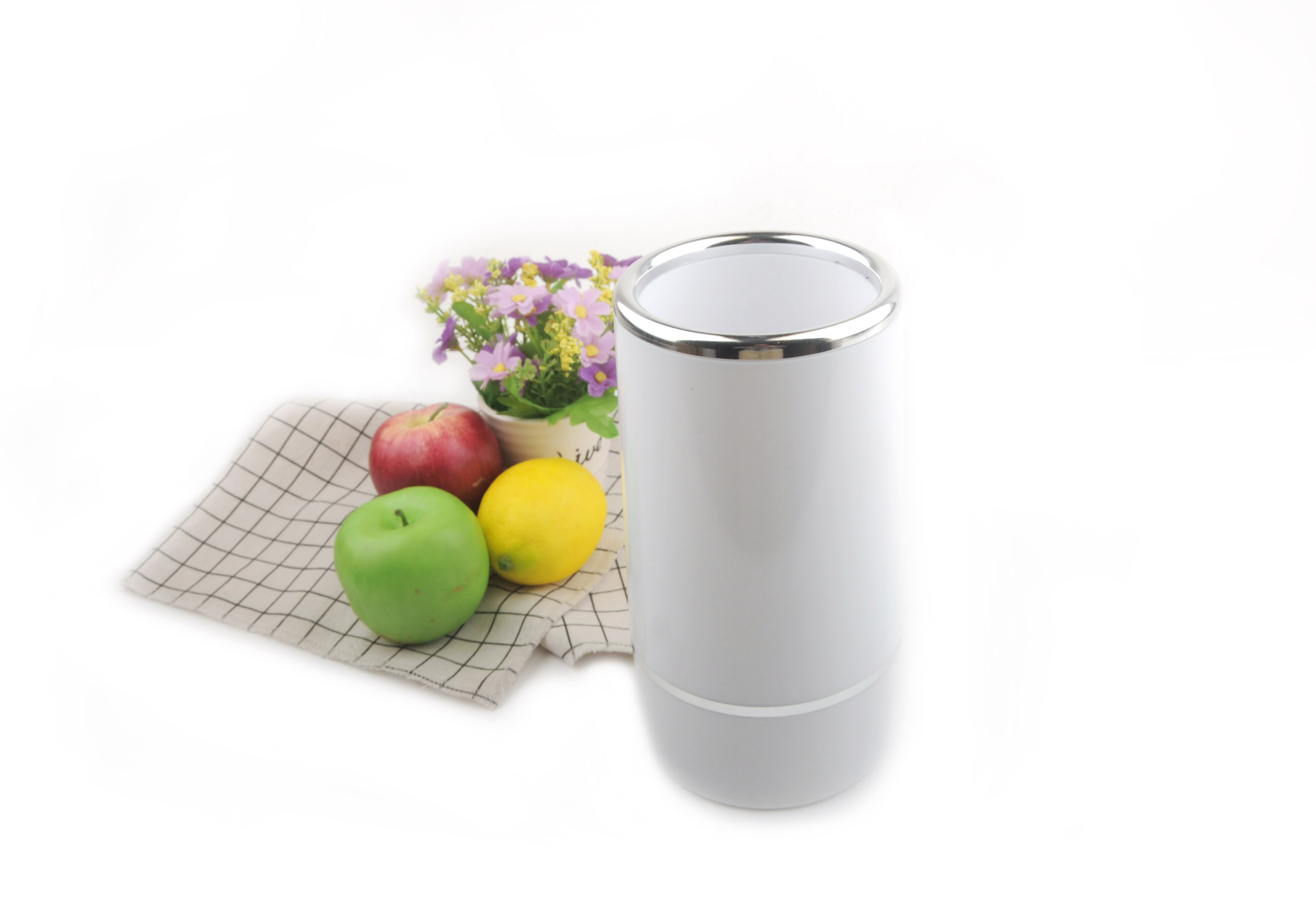 New Personalized Double Wall Plastic Vacuum Large Ice Beer Bottle Cooler