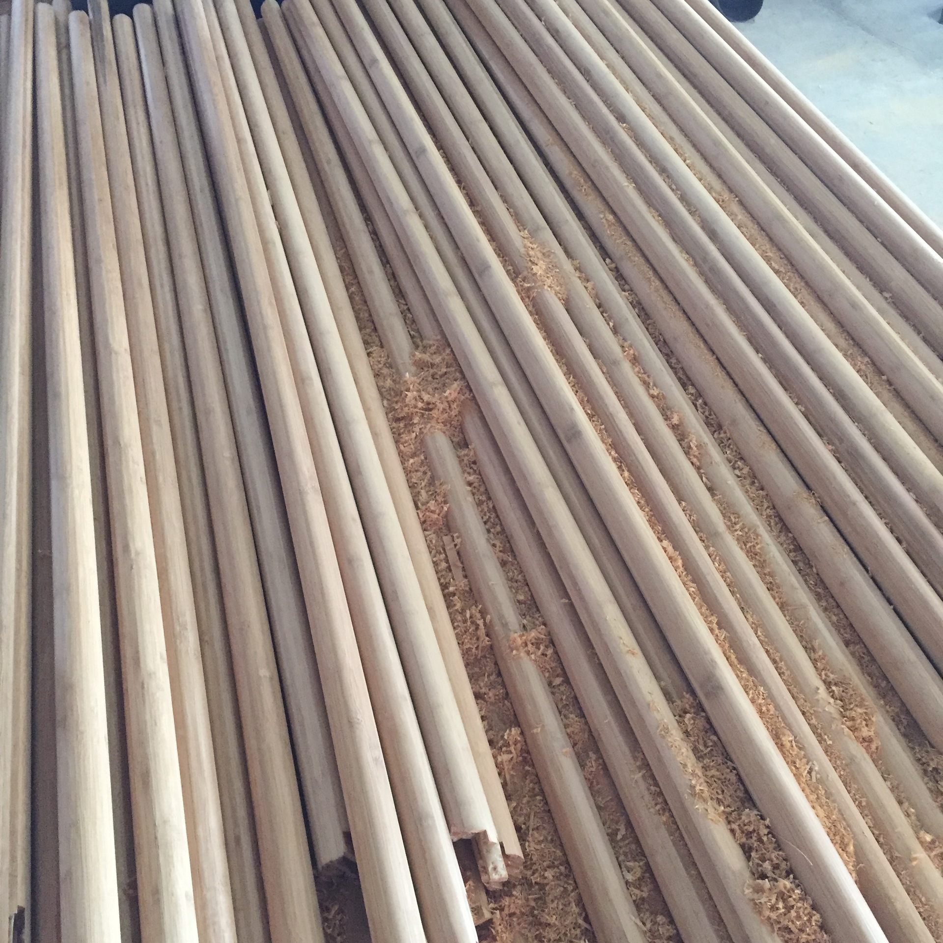 Customized Size Bamboo Stick Factory Wholesale cheap Square Bamboo Stick toothbrush raw material