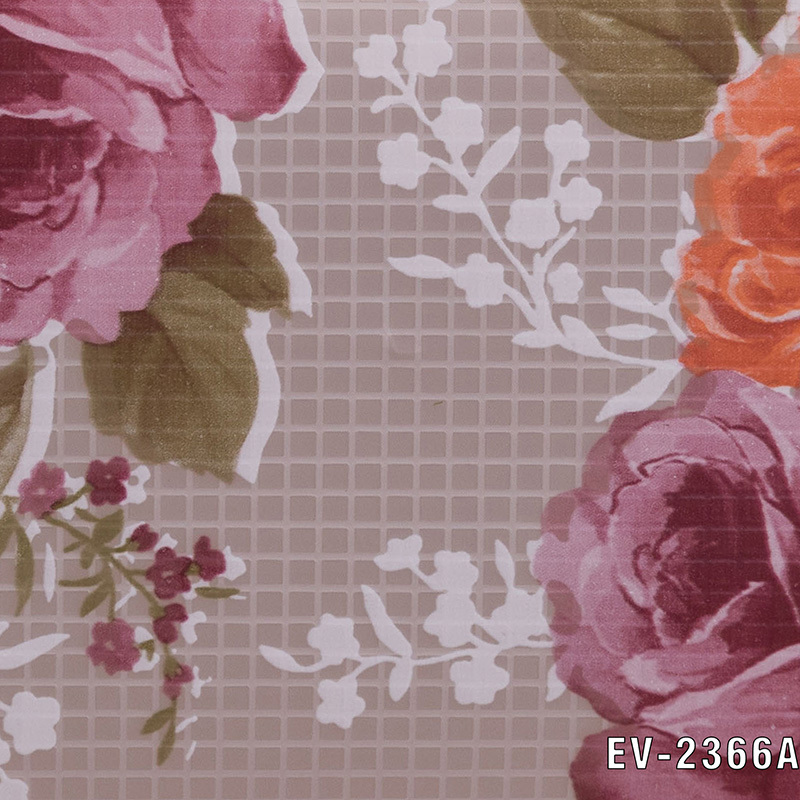 Restaurant Floral Embroidered PEVA Luxury Tablecloth for Wedding Events