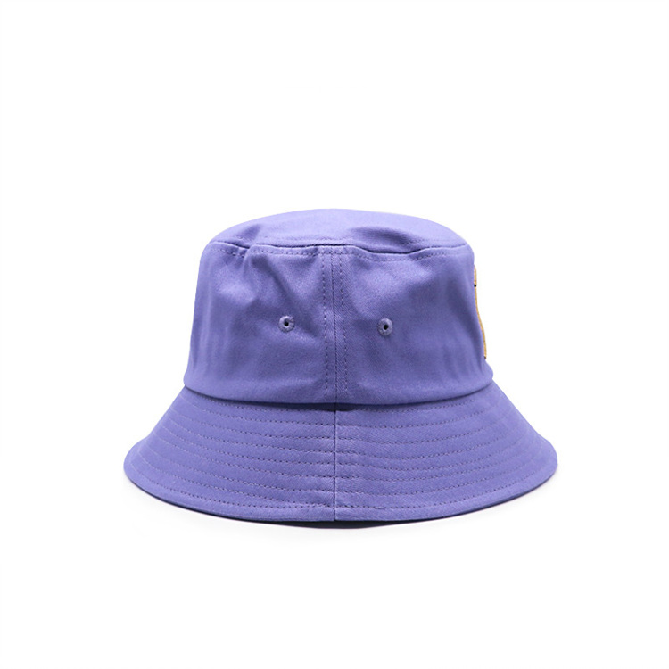 OEM design 3D embroidered cotton twill bucket hat with custom logo