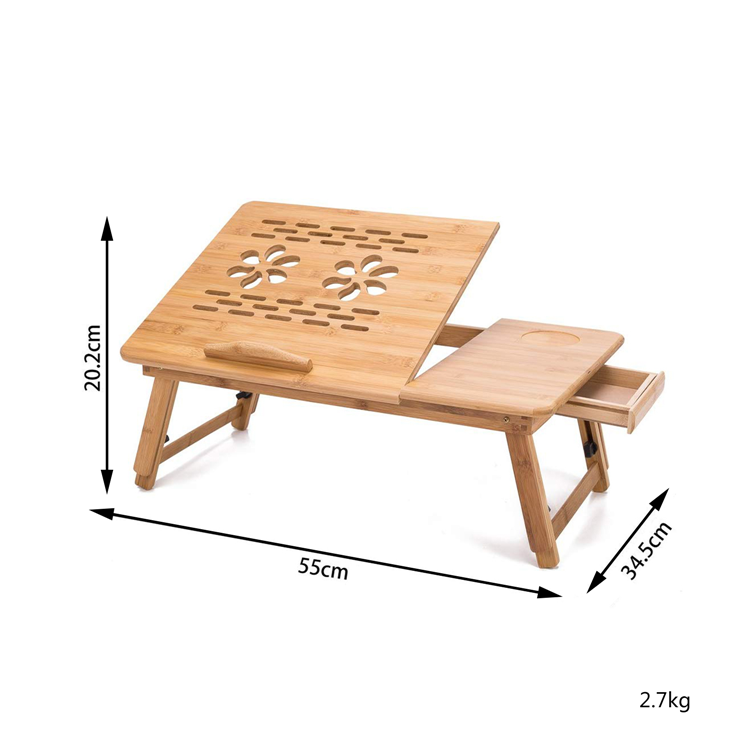 Factory customization Bamleader Modern Mini Folding Foldable Stand Table For Laptop