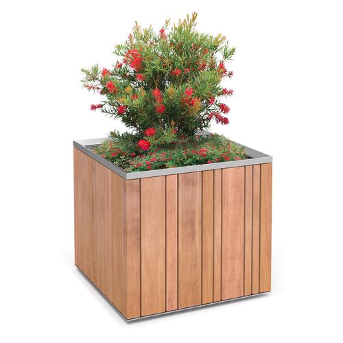 Wooden Design Garden Flower Pot/ Commercial Wooden Planter Flower Pot
