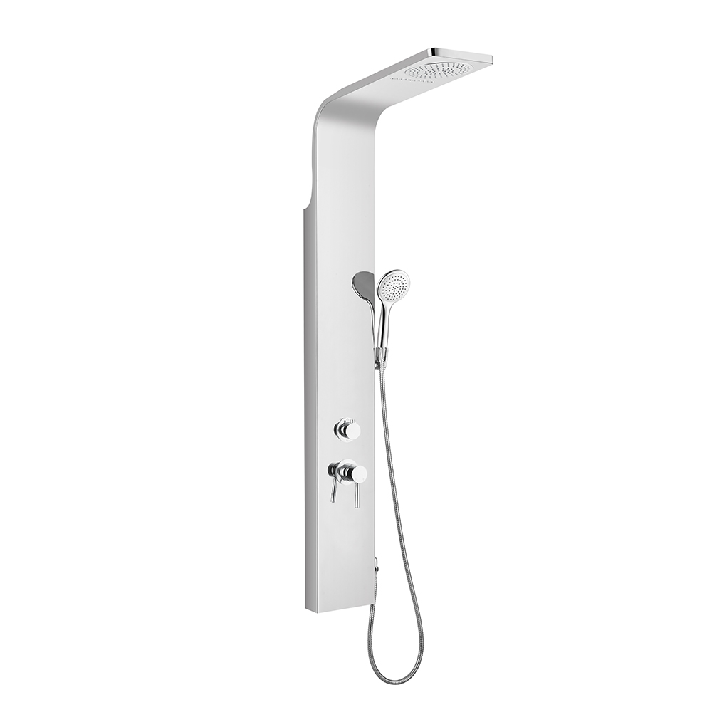 functional thermostatic wall mounted bathroom shower mixer column panel parts