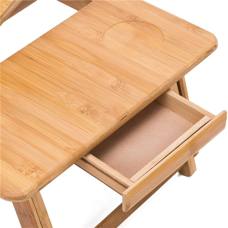 Factory customization Bamleader Modern Mini Folding Foldable Stand Table For Laptop