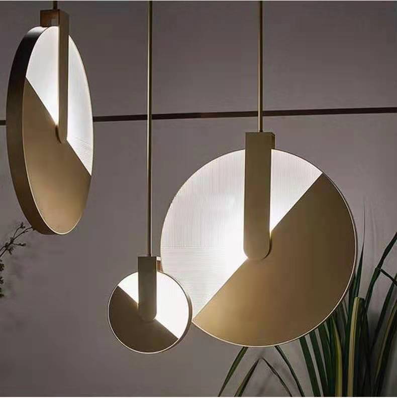 Creative Retro Ceiling Chandelier Lamp for Home Bar Vintage Glass Pendant Light